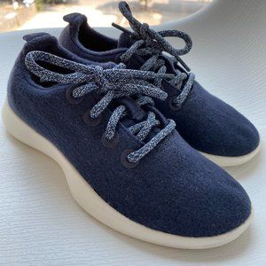 Allbirds Navy Blue Wool Runners Sneakers Shoes